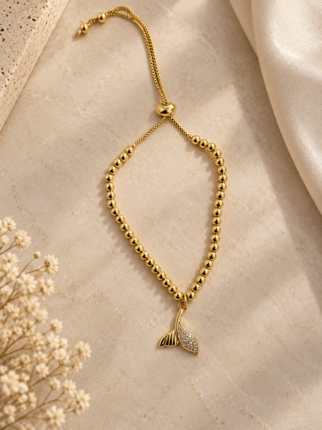 Mermaid Tail Crystal Bracelet