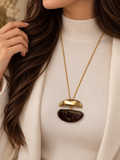 Dark Amber Harmony Necklace