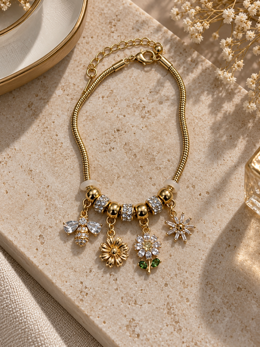 Bloom & Bee Bracelet