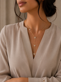 Butterfly Drop Necklace