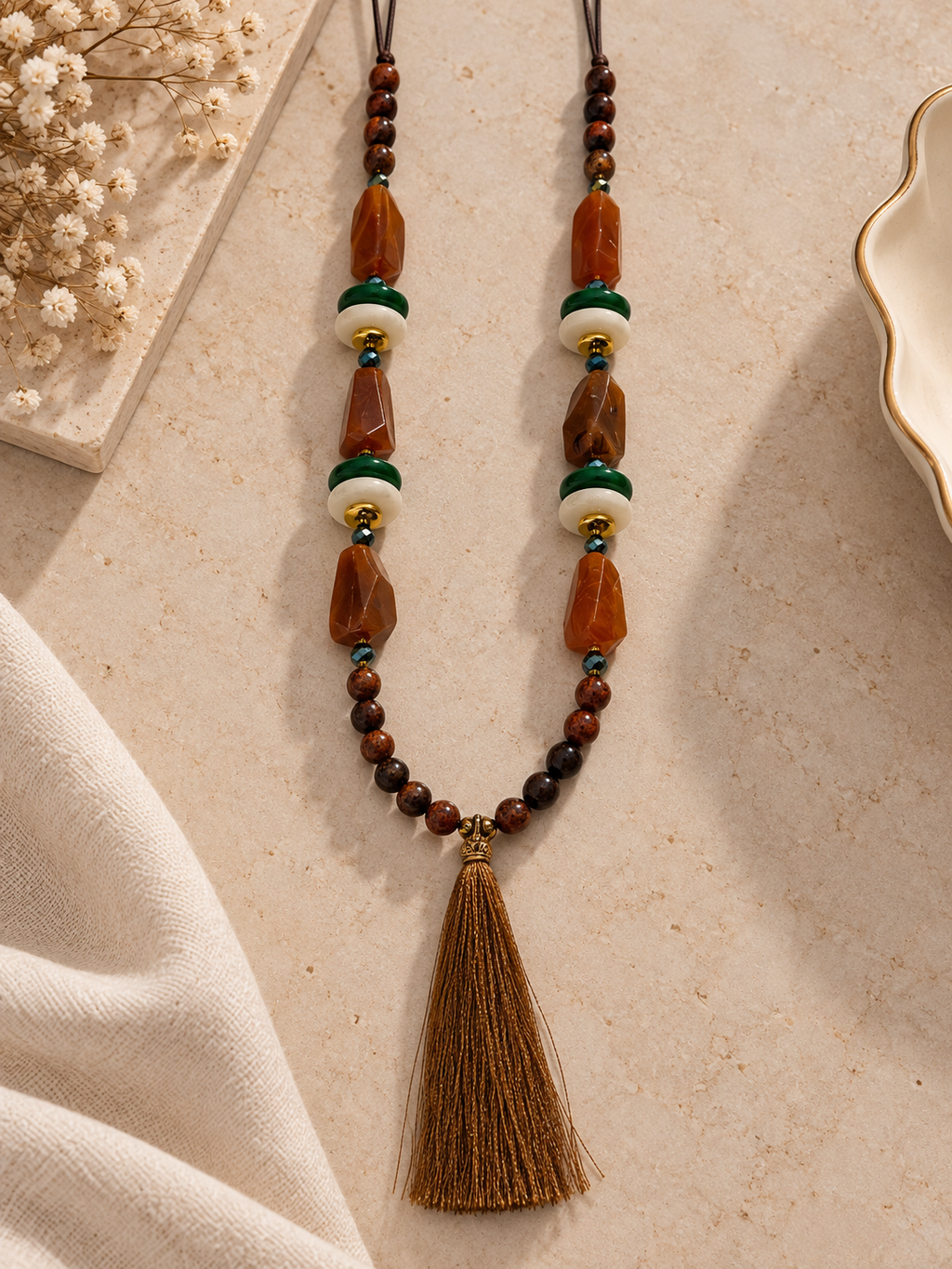 Amber Majesty Necklace
