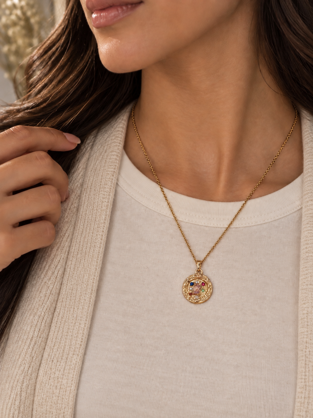 Rose Treasure Necklace