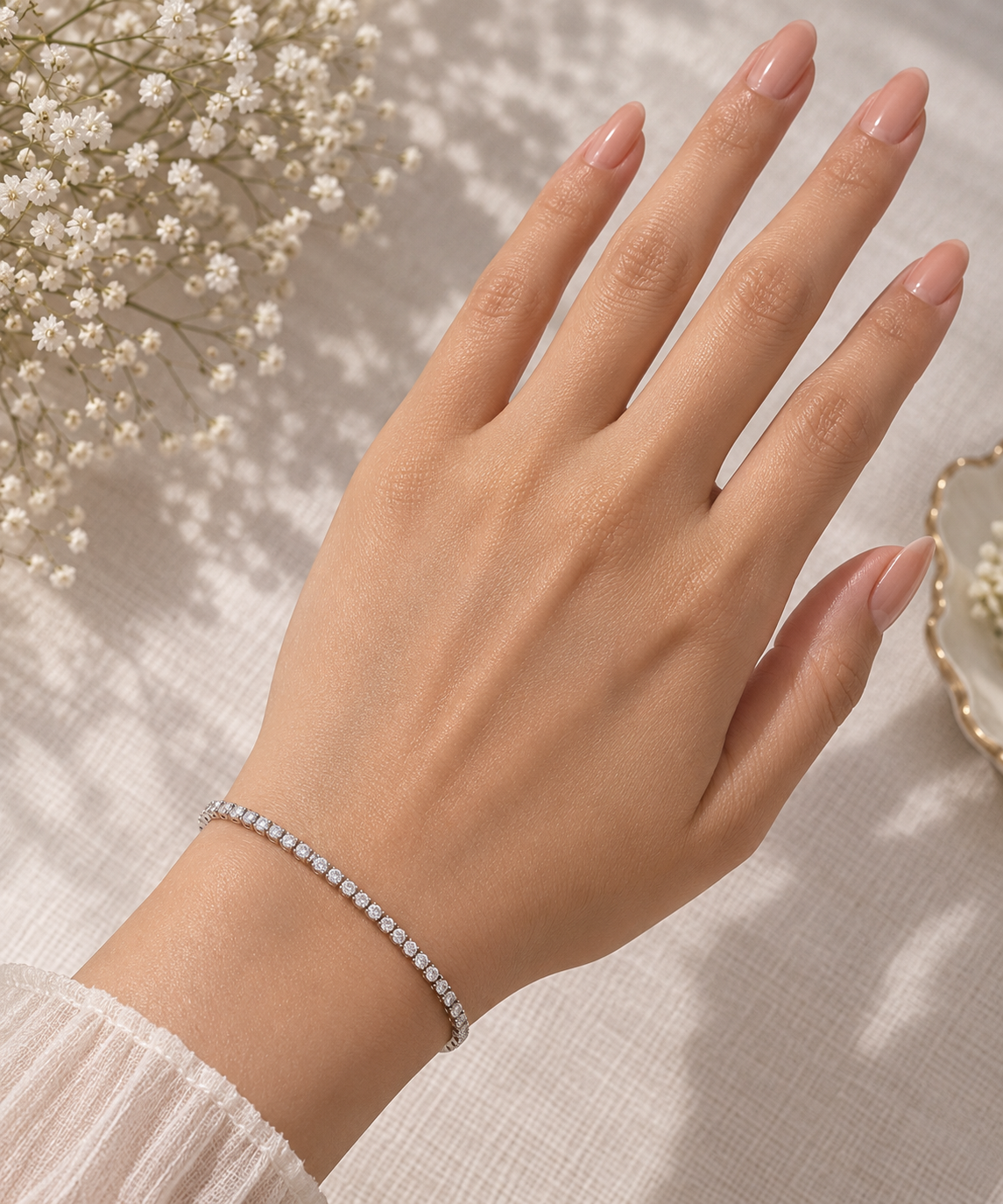 Classic Crystal Tennis Bracelet
