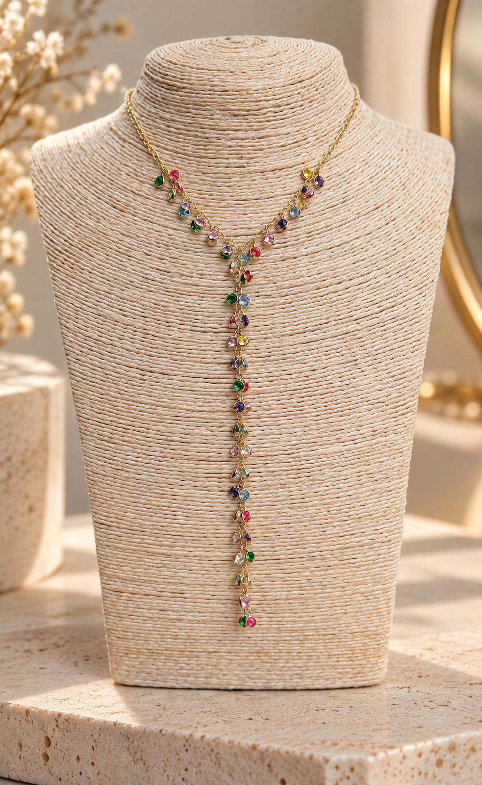 Multicolor sparkle Necklace