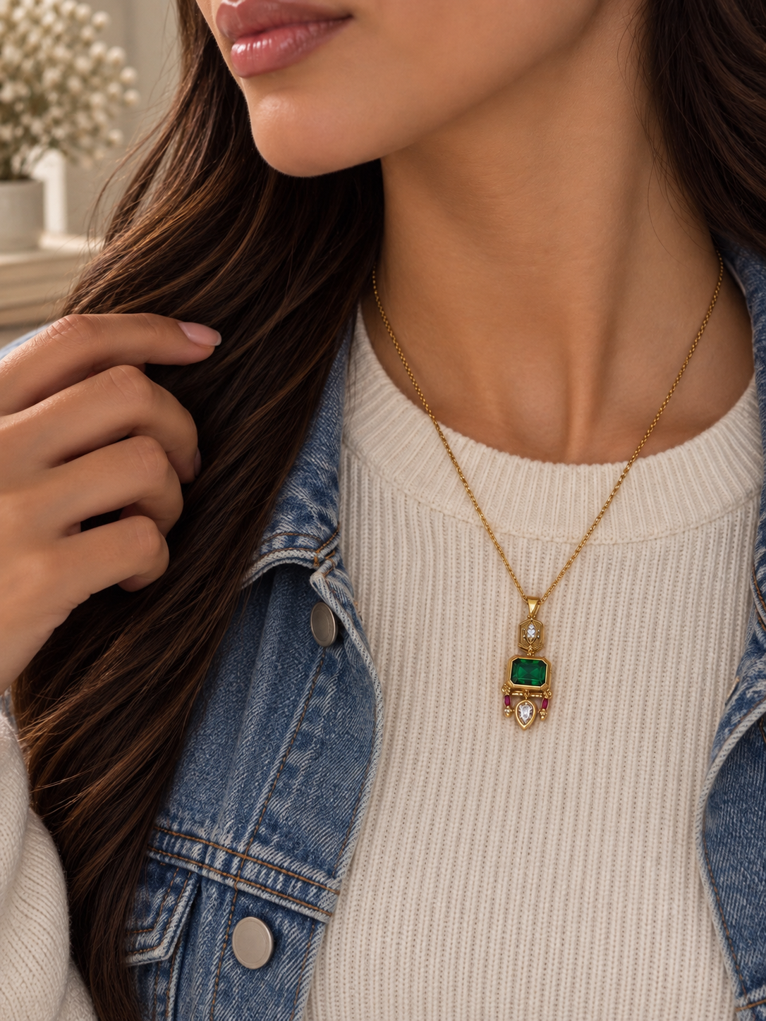 Emerald Luxe Necklace