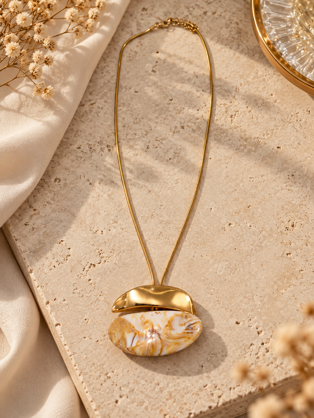 Marble Harmony Necklace