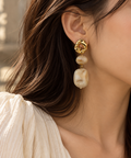 Ivory Glow Earrings