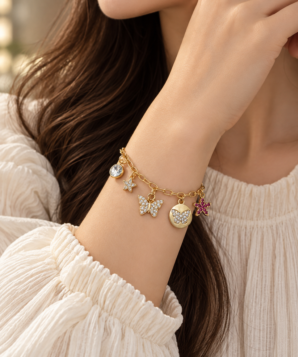 Link Charms Bracelet