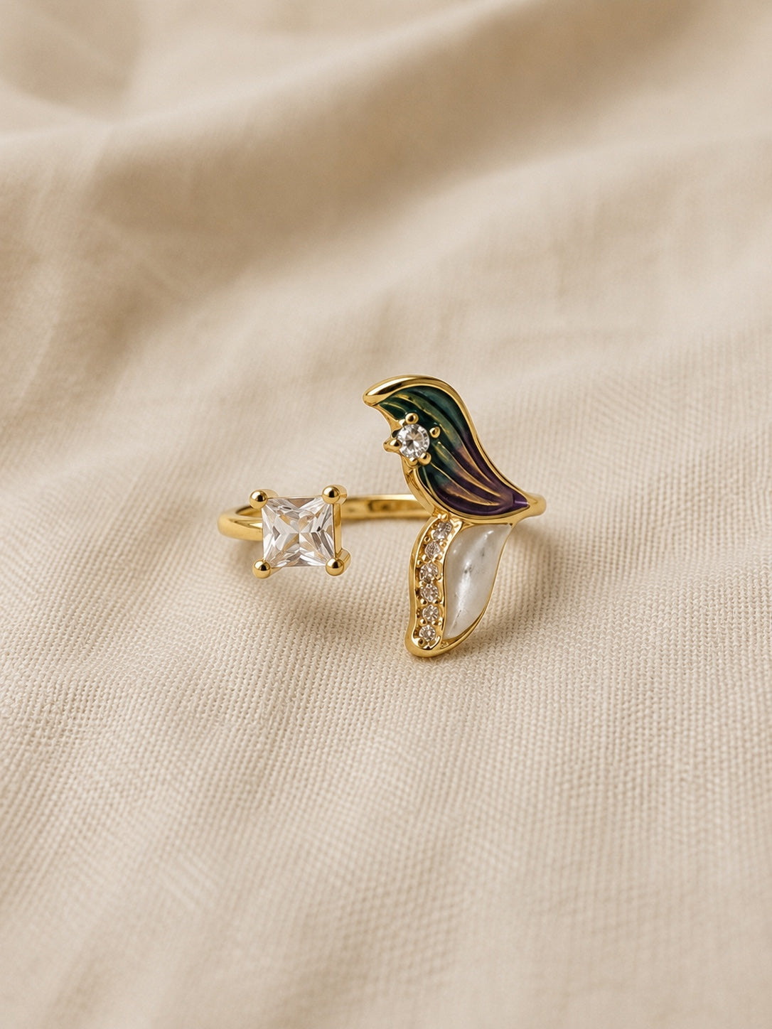 Aurora Wing Open Ring