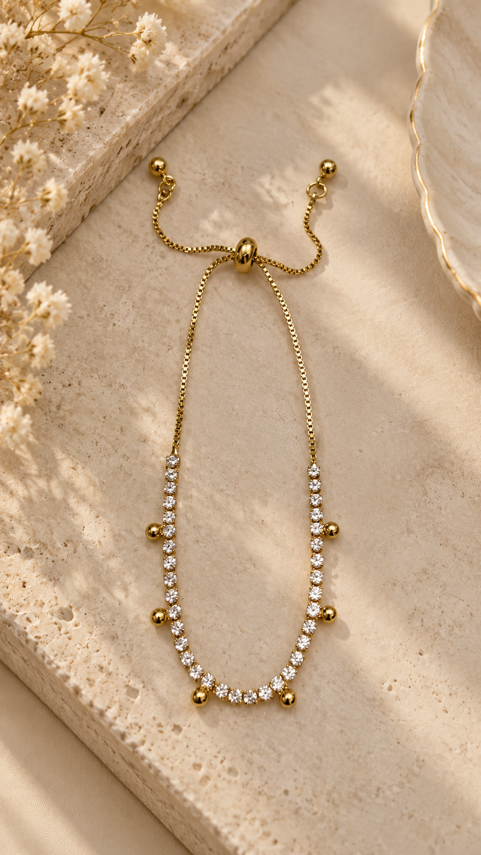 Crystal charm Bracelet