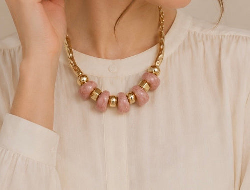 Blush Charm Necklace