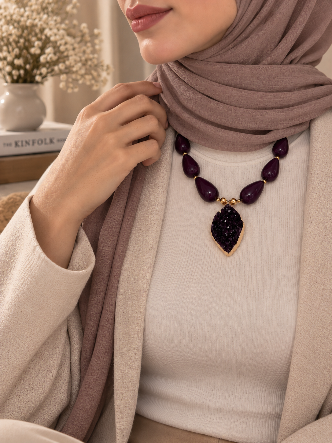 Purple Royal Necklace
