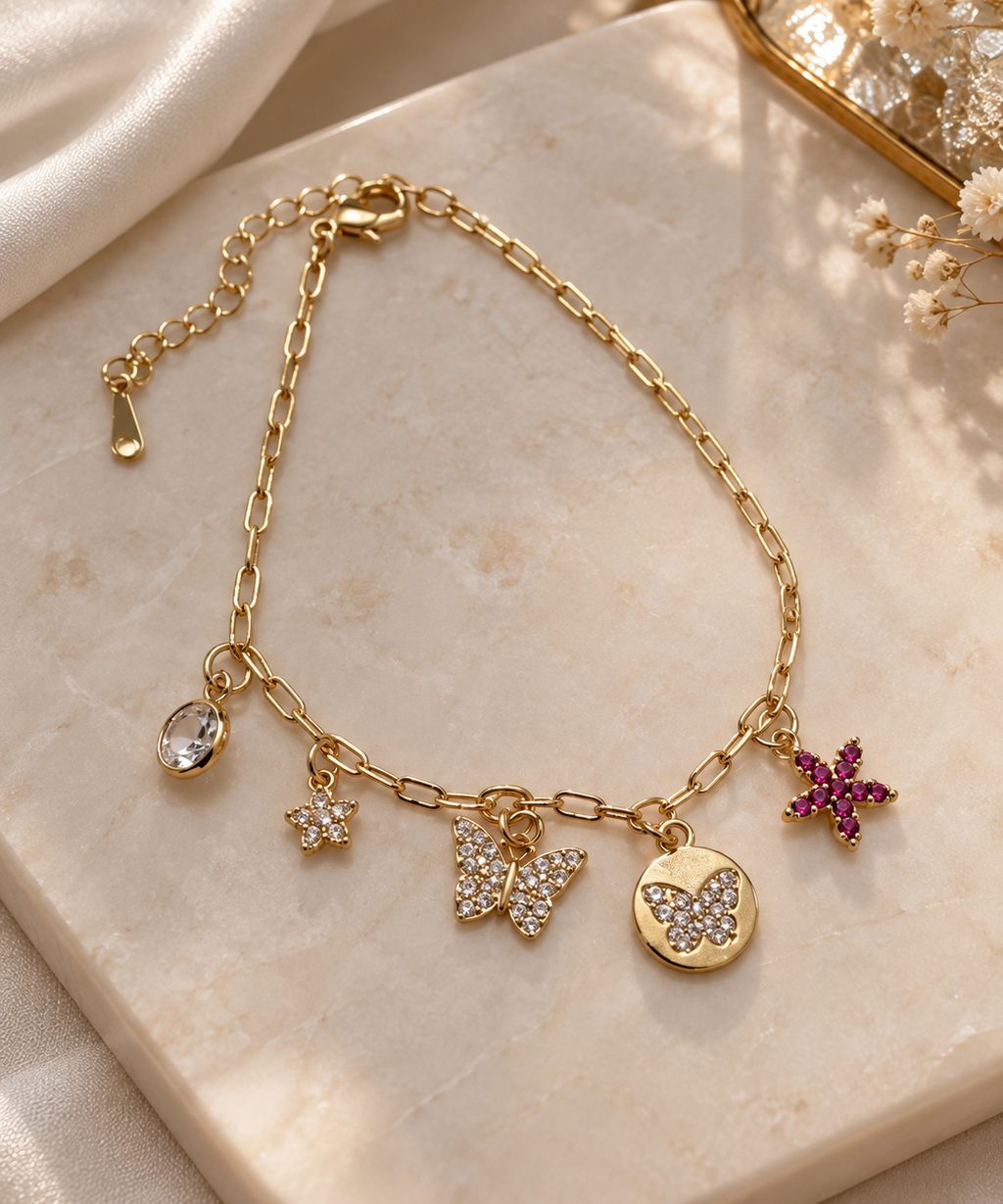 Link Charms Bracelet