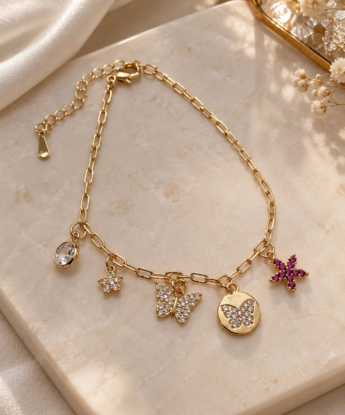 Link Charms Bracelet