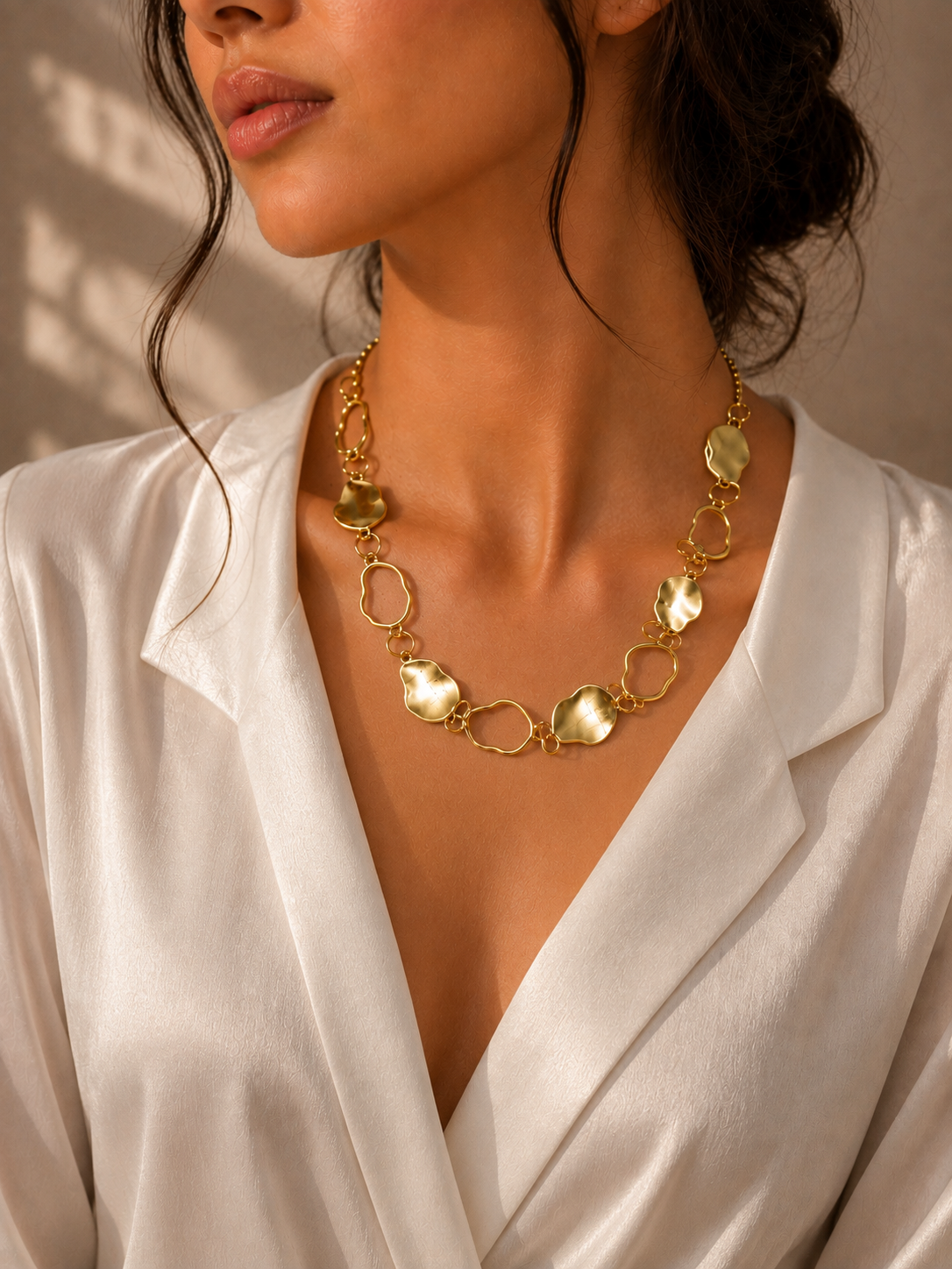Molten Gold Necklace