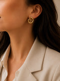 Spiral Glow Earrings