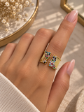 Multicolor Sparkle Ring