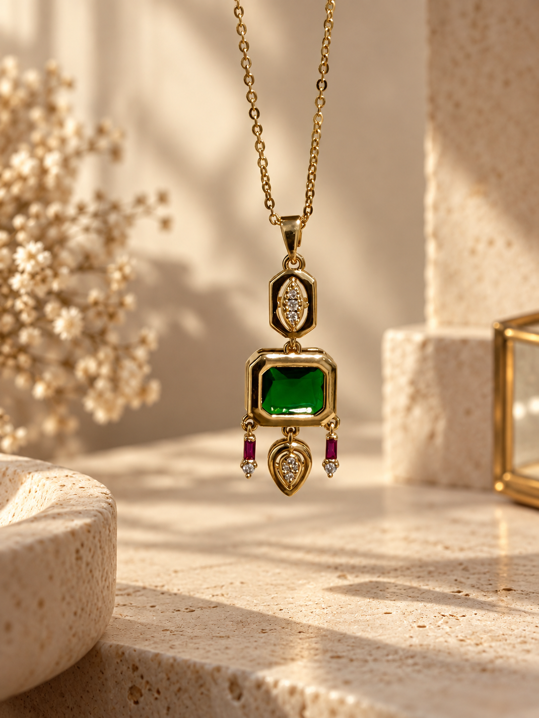 Emerald Luxe Necklace
