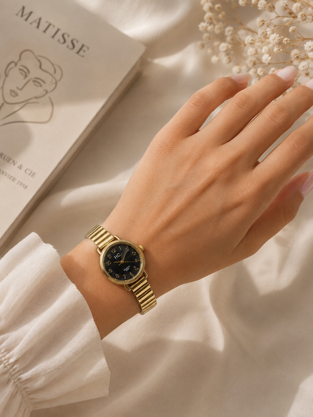 Classic Black Vintage Watch