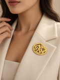 Arabic Calligraphy Brooch