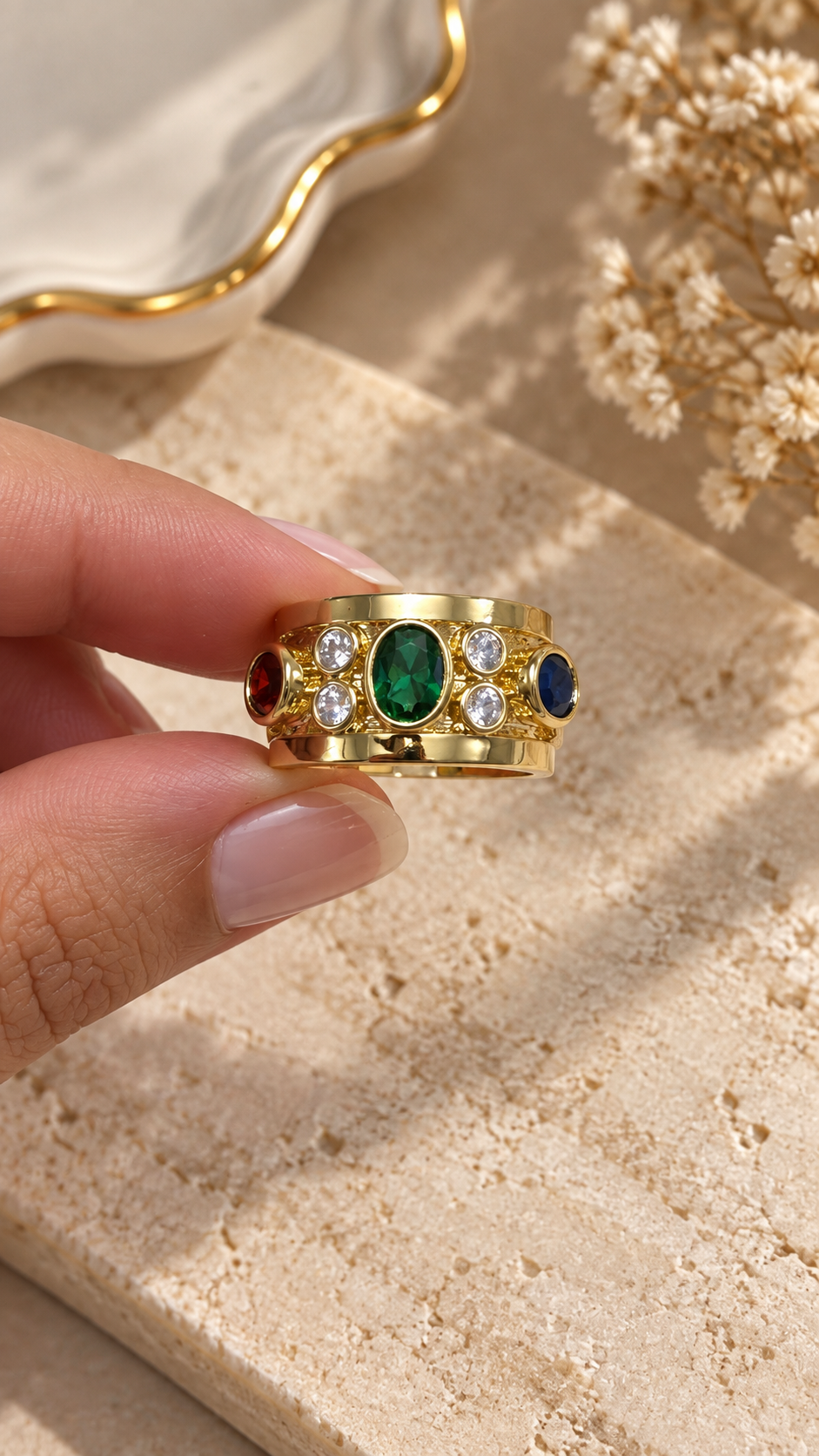 Royal Gemstones Ring