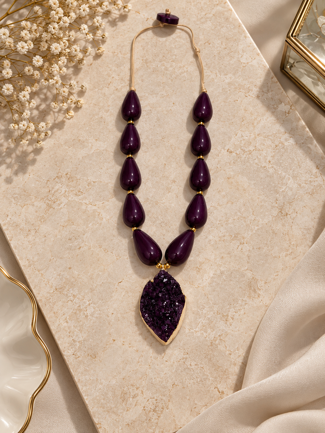 Purple Royal Necklace