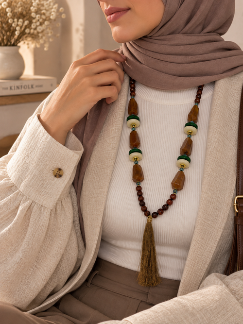 Amber Majesty Necklace