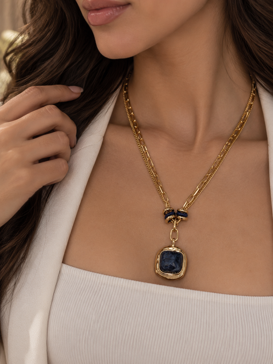 Royal Blue Necklace