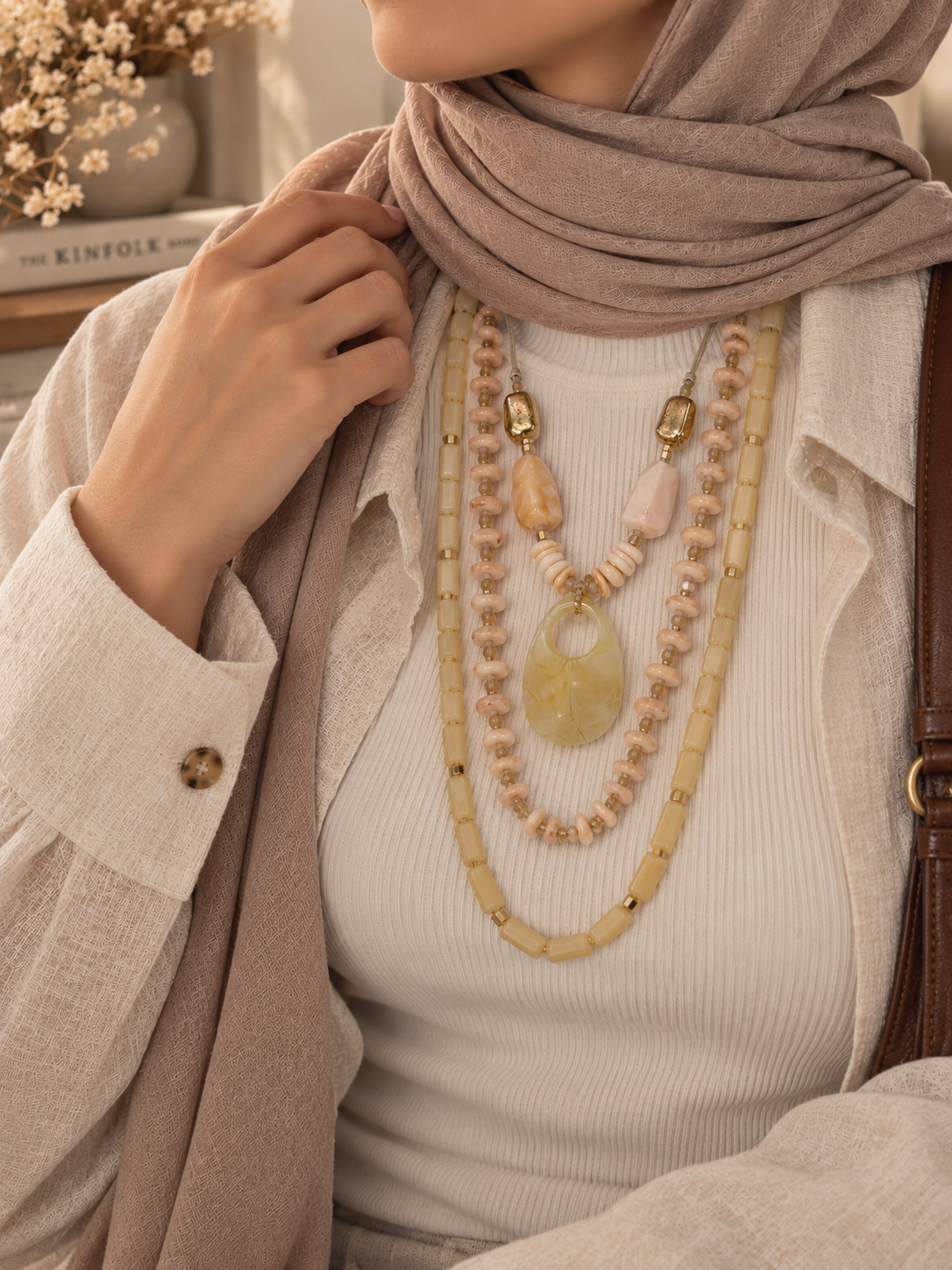 Ivory Layered Necklace
