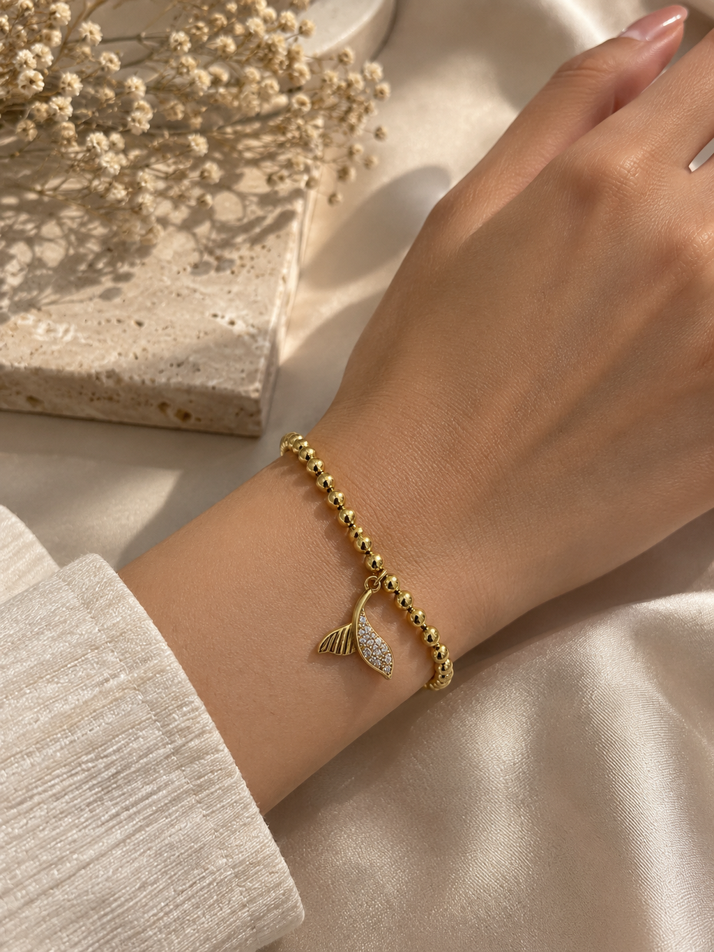 Mermaid Tail Crystal Bracelet