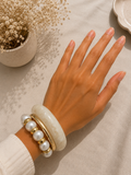 Pearl & Ivory Bangle