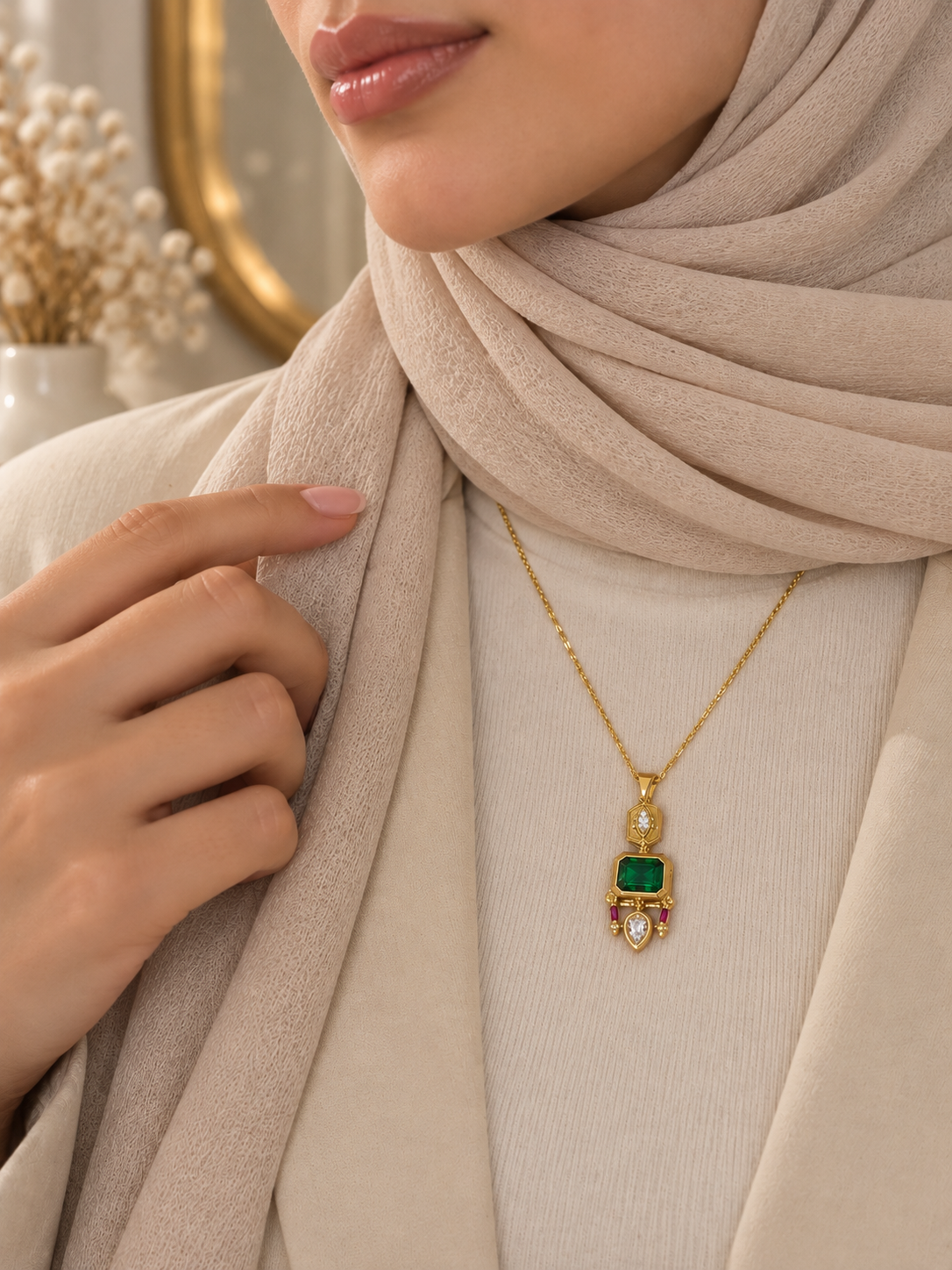 Emerald Luxe Necklace