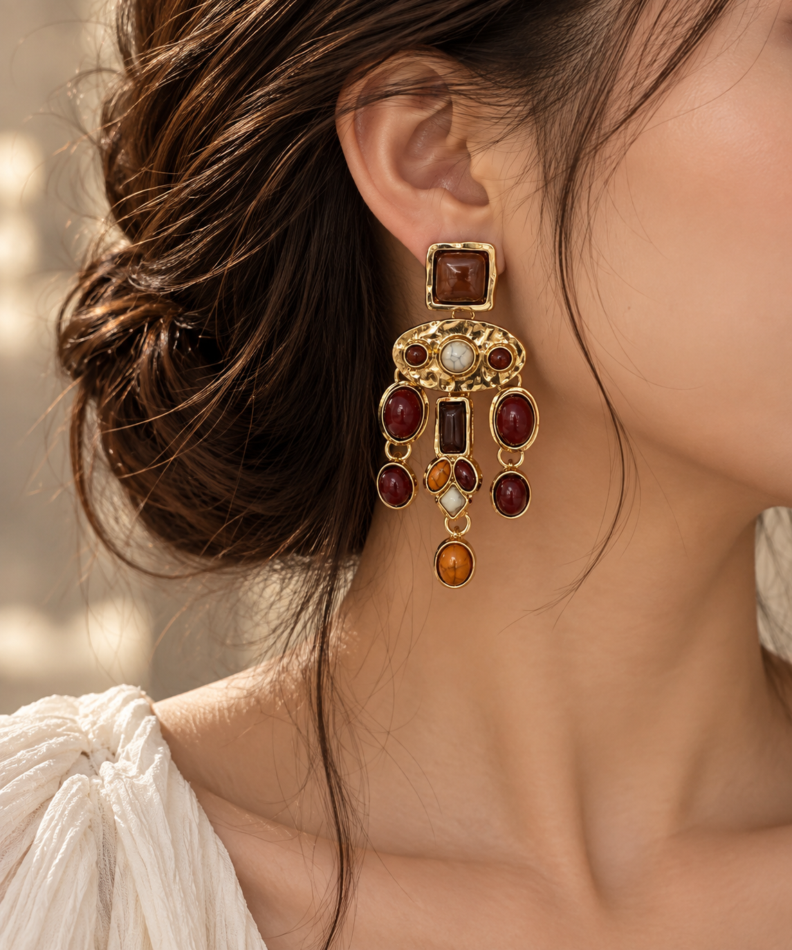 Heritage Gem Earrings