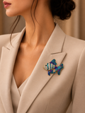 Ocean Jewel Fish Brooch