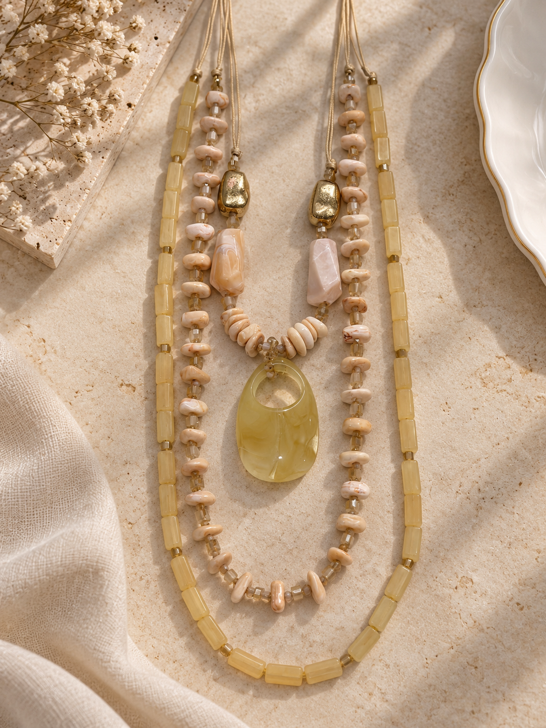 Ivory Layered Necklace