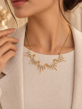 Crystal Spike Necklace