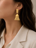 Geometric Drop Earrings
