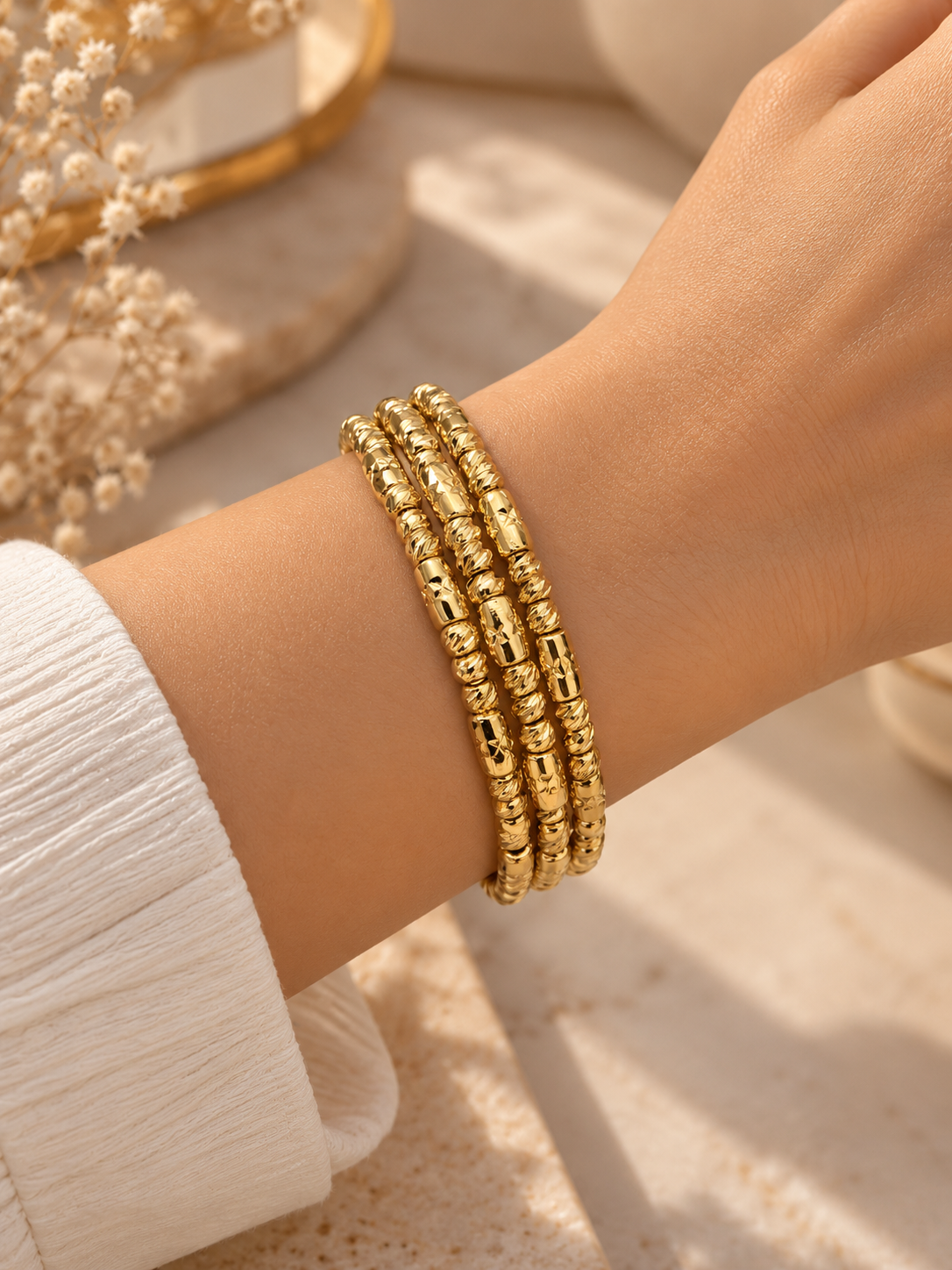 Opal Gold Bracelet