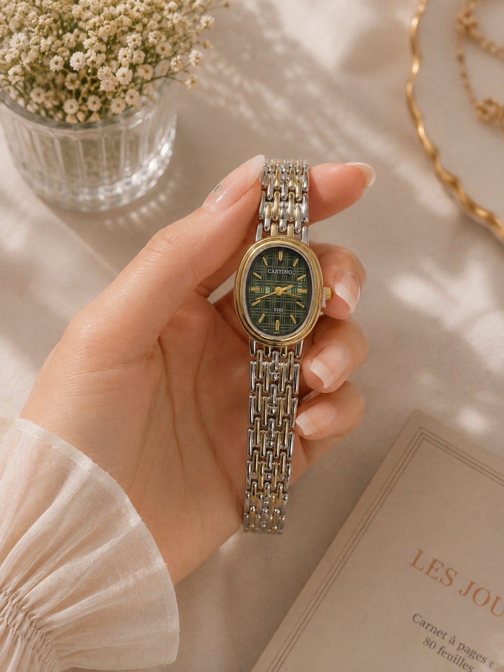 Emerald Vintage Watch