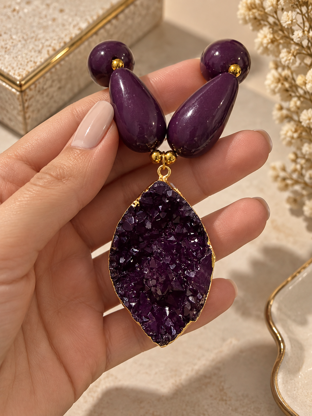 Purple Royal Necklace