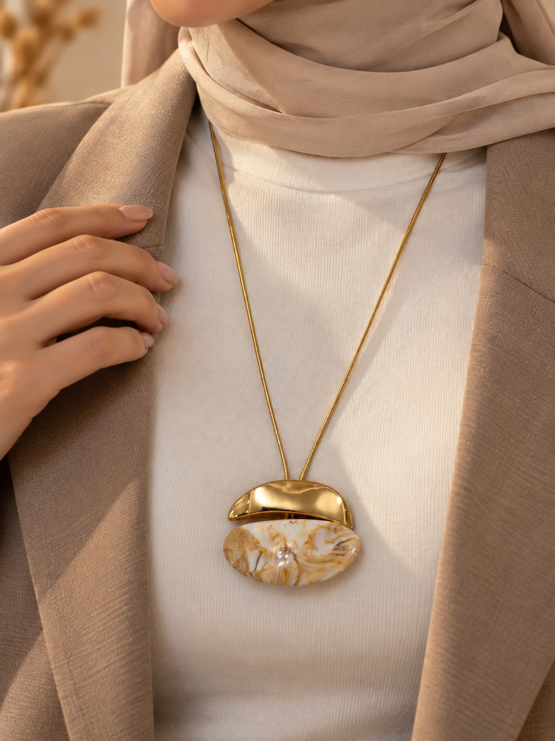 Marble Harmony Necklace