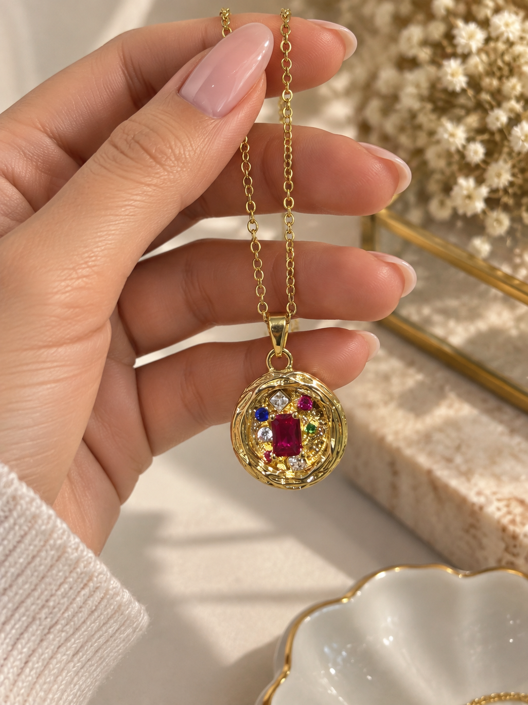 Red Treasure Necklace