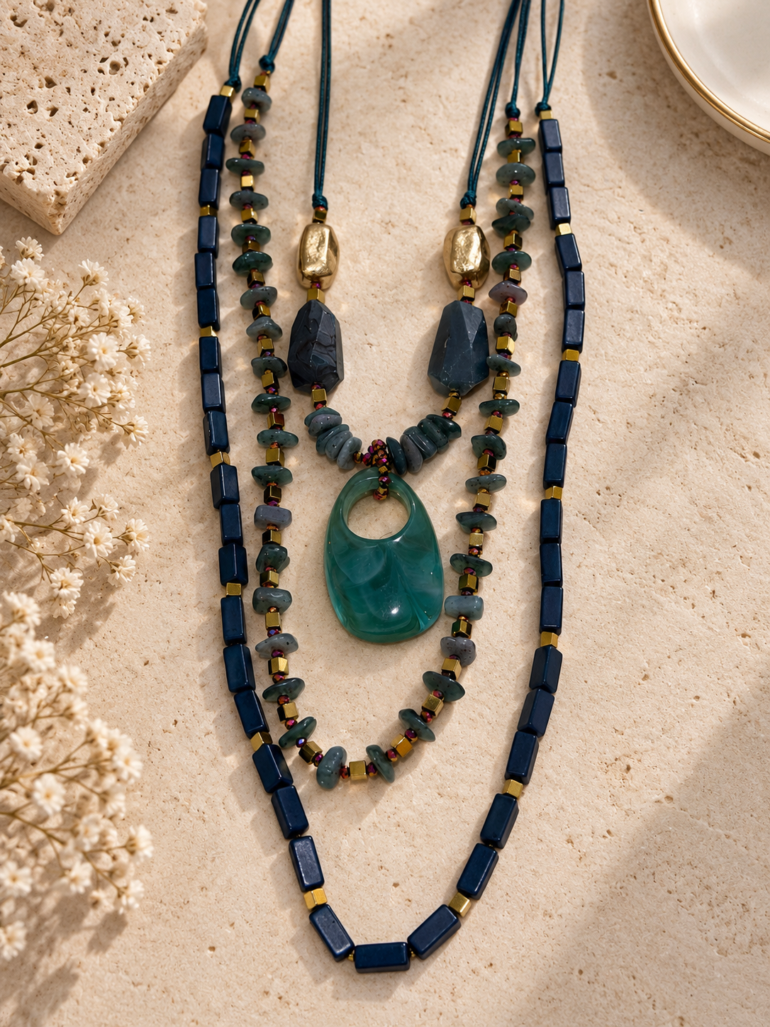 Midnight Layered Necklace